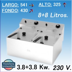 HR FAINCA Freidora Eléctrica FD8L8LS